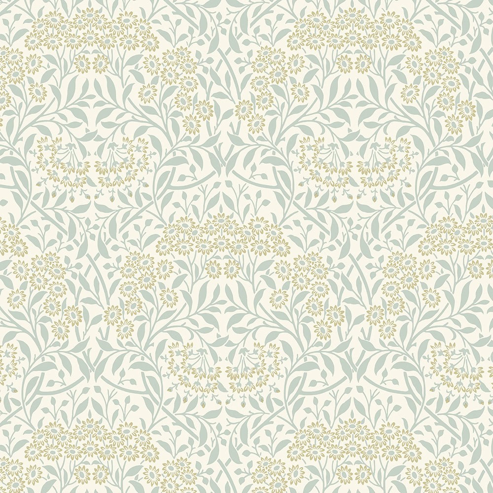 Free Spirit Fabrics William Morris and Co Mineral Michaelmas Daisy